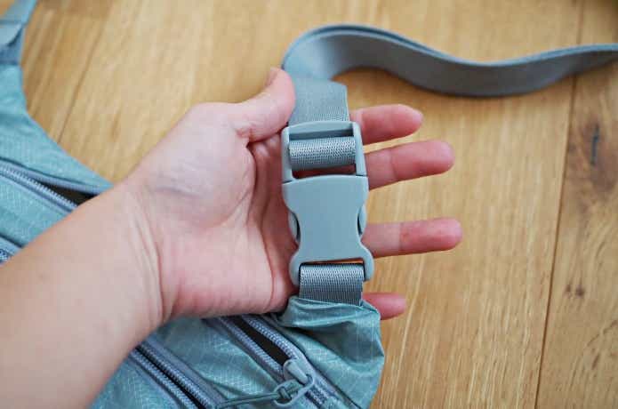 無印良品の撥水リップストップミニショルダーバッグ