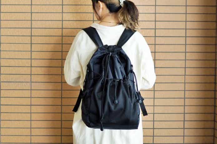 無印良品の撥水リップストップリュックサック