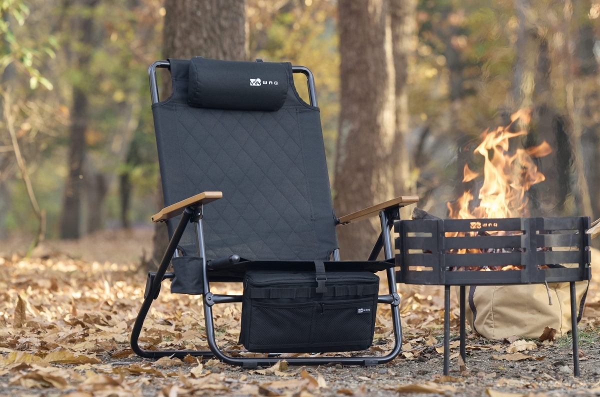 「でかいイスなのに、1万円以下」WAQ新作チェアは“寝落ち可能”。首まで預けて超リラックス！