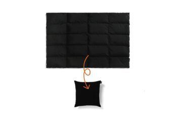 「ニトリ級の安さ」“TAION”新作ダウンは、掛ふとん・ブランケット・家着に変身。しかも布団はクッションにもなるぞ