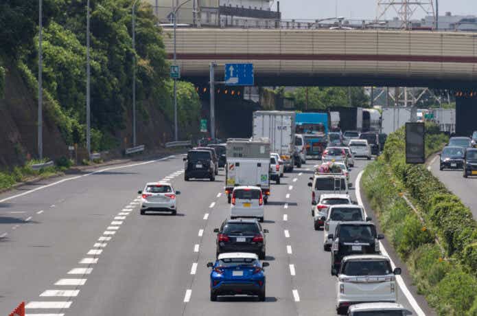 高速道路の渋滞