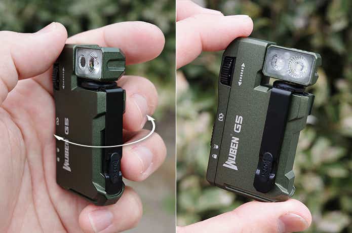 WUBEN G5のクリップ
