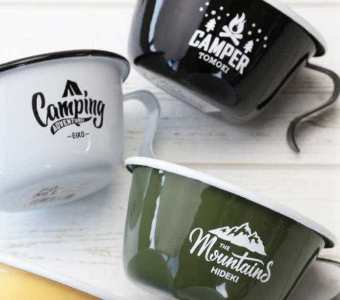 エナメルシェラカップ