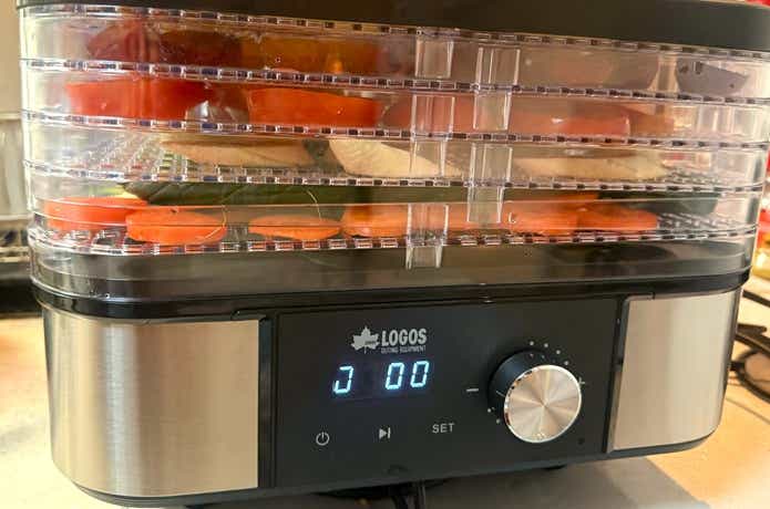 LOGOS「エレキャン・HIMONOドライヤー」トレイ4段