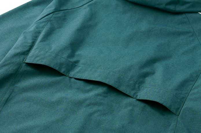 ワークマン 耐久撥水アーバンシェルジャケットのベンチレーション