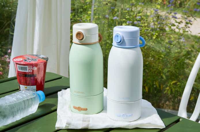 「コードレスUSBケトル Heat100」