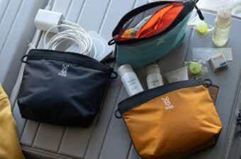 これで収納上手！アウトドアギアの整理に便利なおすすめポーチ10選