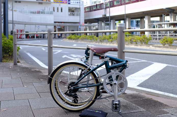ダホン Boardwalk D7折りたたみ状態
