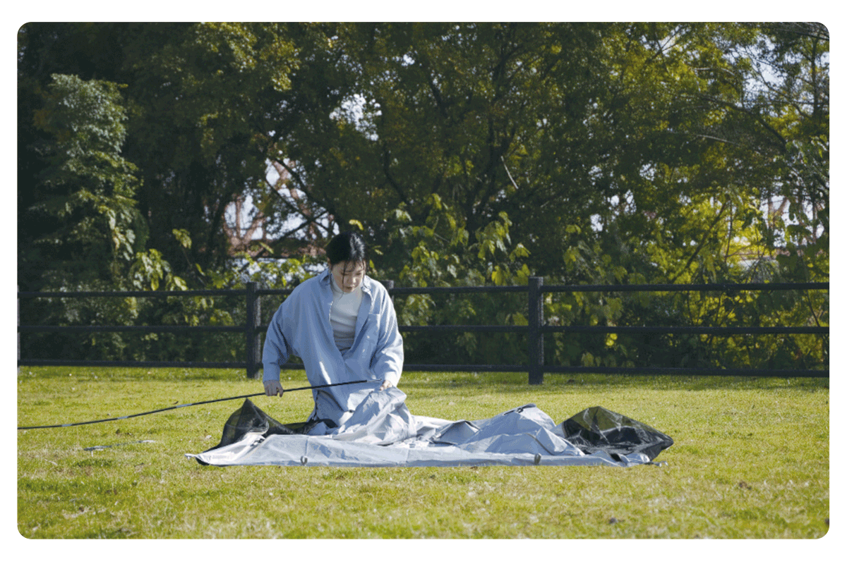 QUICKCAMP（クイックキャンプ）の「コンパクトシェード」