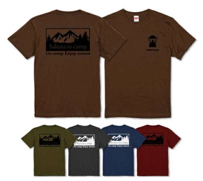 キャンプTシャツ