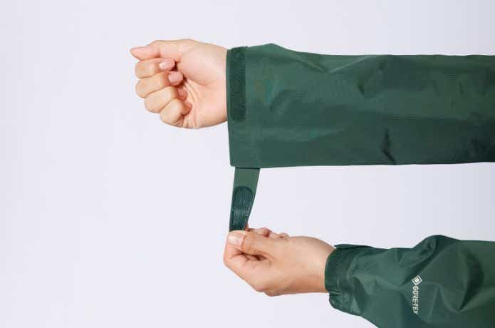 モンベル レイントレッカー ジャケット Men'sの袖