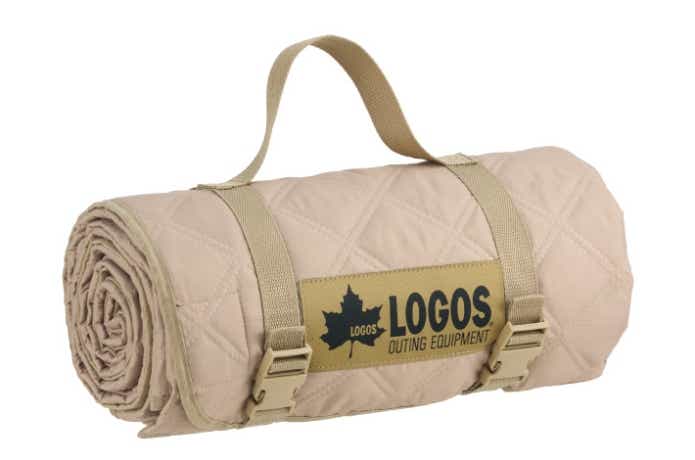 ロゴス「風にも負けないレジャーシート」の収納状態