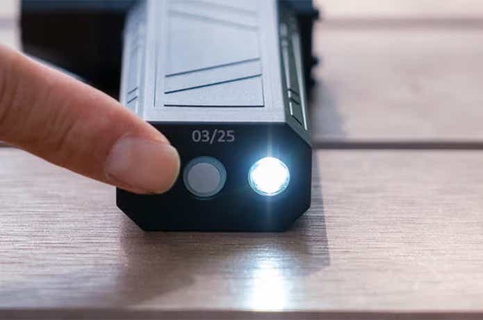 ジェントス「ブロワー疾風」底面