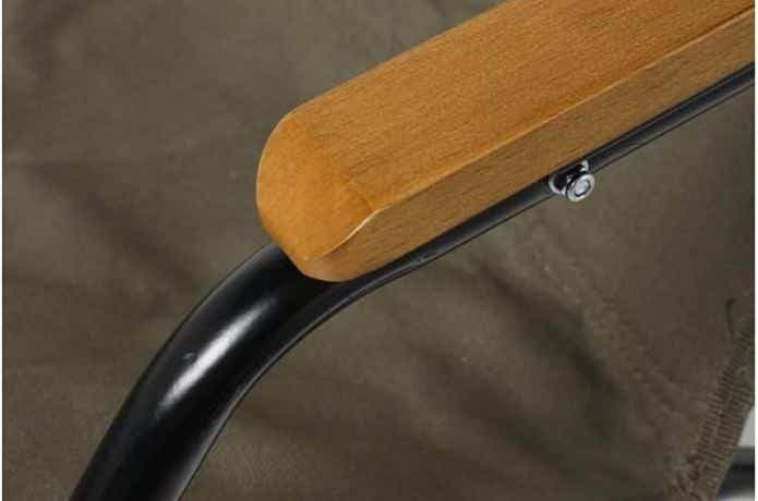 バンドック 焚き火チェアの手すり