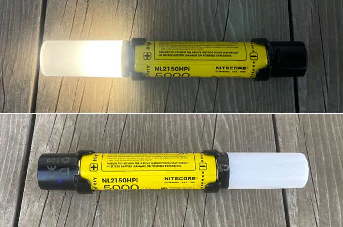 ナイトコア「インテリジェント バッテリーシステム」全部装着