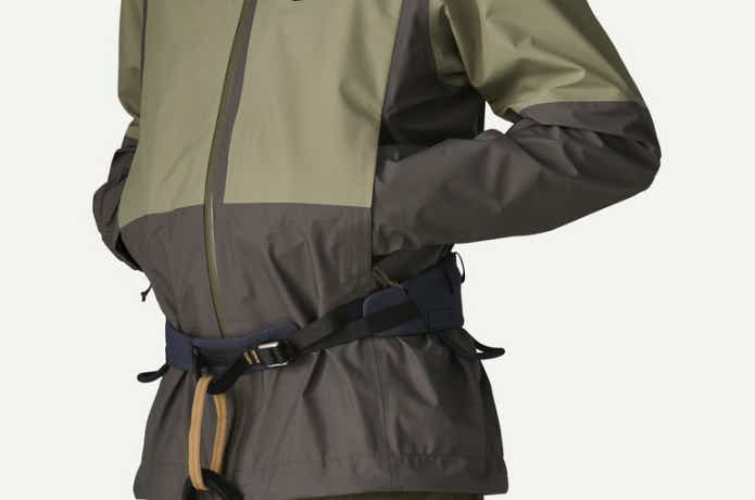 メンズ・ボルダー・フォーク・レイン・ジャケットのハンドウォーマー