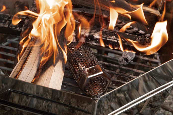 Captain-Stag/ Stainless Smoke and Firewood