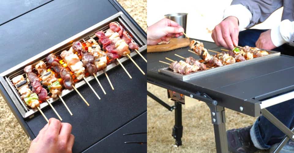 Mt.SUMI パーフェクトグリルハーフユニットサンマ 串焼き 焼き鳥