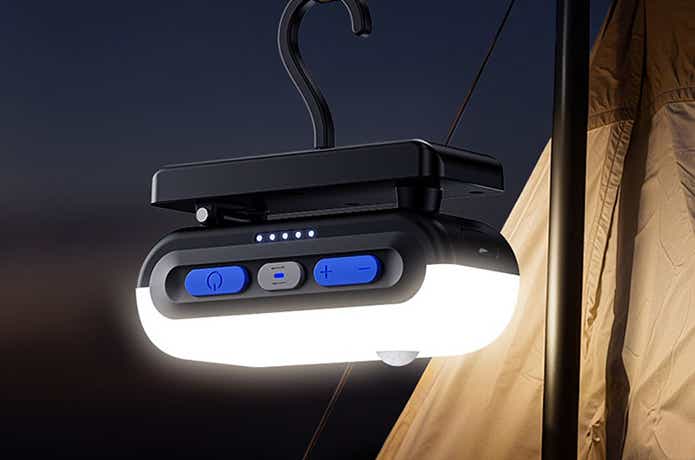 HAGOOGI 「多機能ランタンF3-BK」使用時