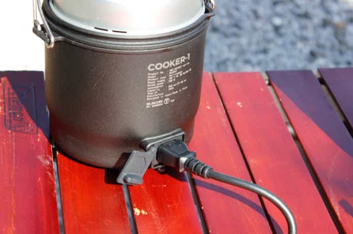 COOKER-1の電源アップ