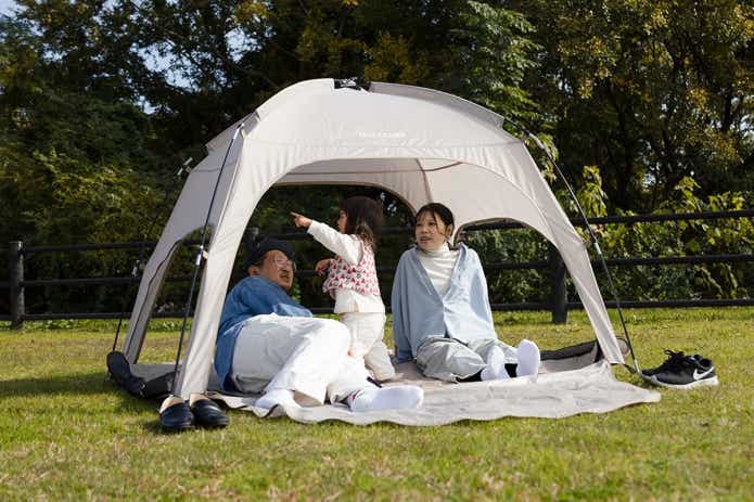 QUICKCAMP（クイックキャンプ）の「コンパクトシェード」