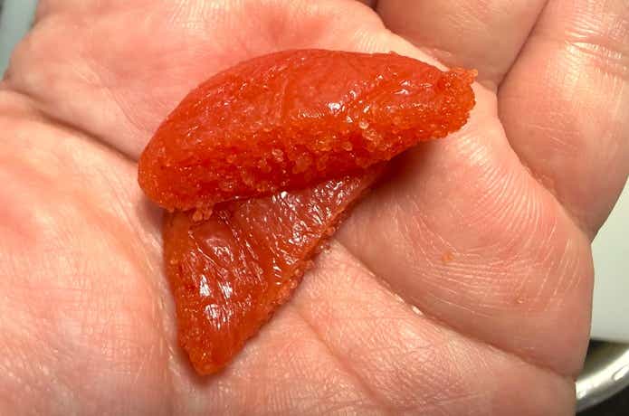 ピチットシート_明太子完成