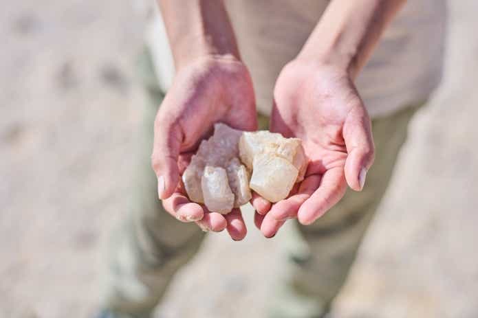 父と子でエジプトキャンプ