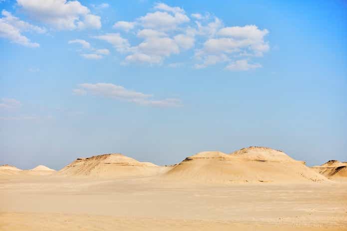父と子でエジプトキャンプ