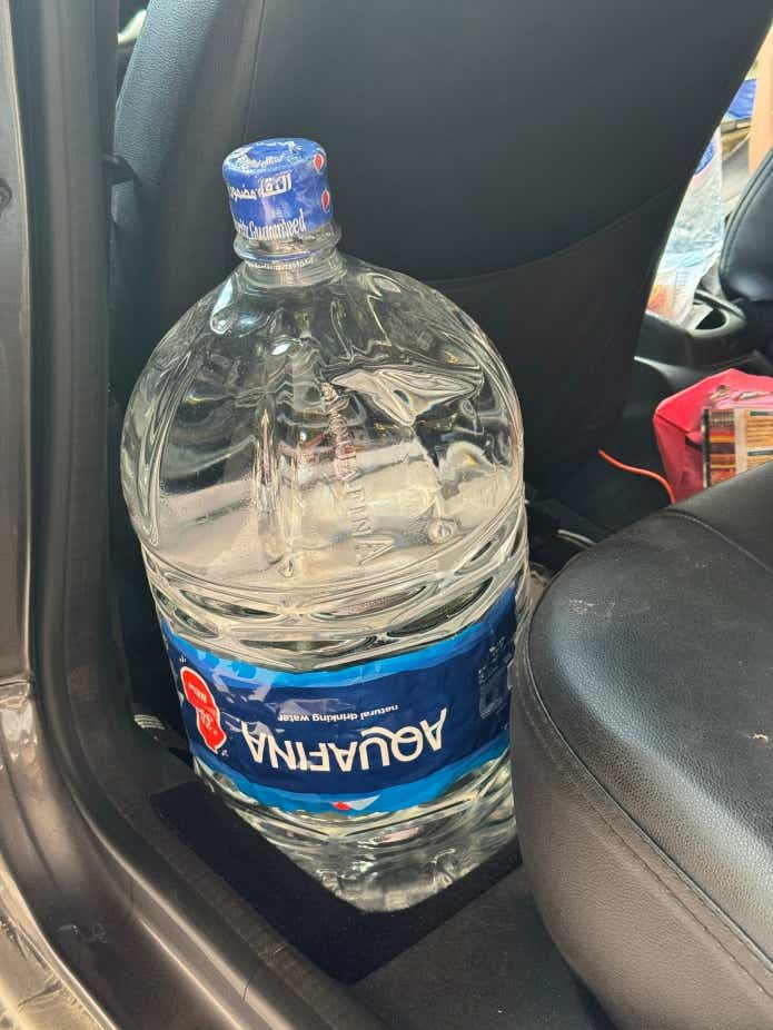 父と子でエジプトキャンプ