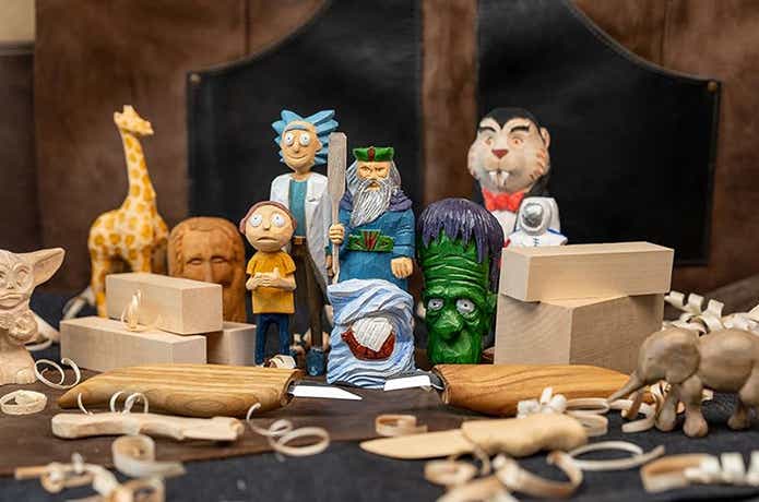 BeaverCraft「ウッドカービングキット」制作物
