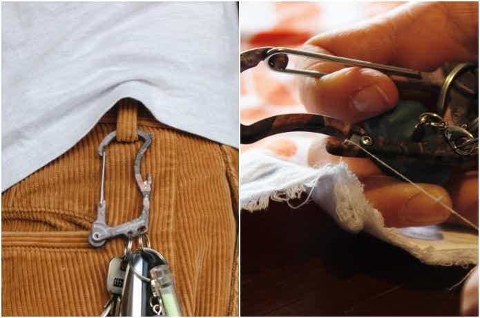 ファイヤービナーの使用例