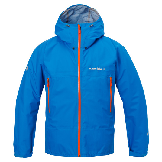 モンベルレインウェアのフラッグシップモデル