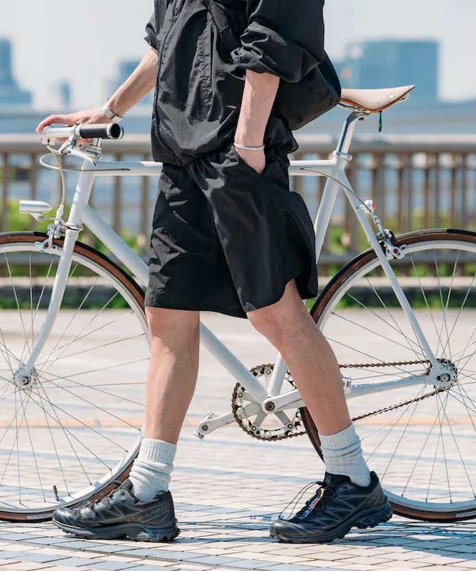 LAWSON×FREAK'S STORE_パッカブル ナイロン アクティブ ショーツ