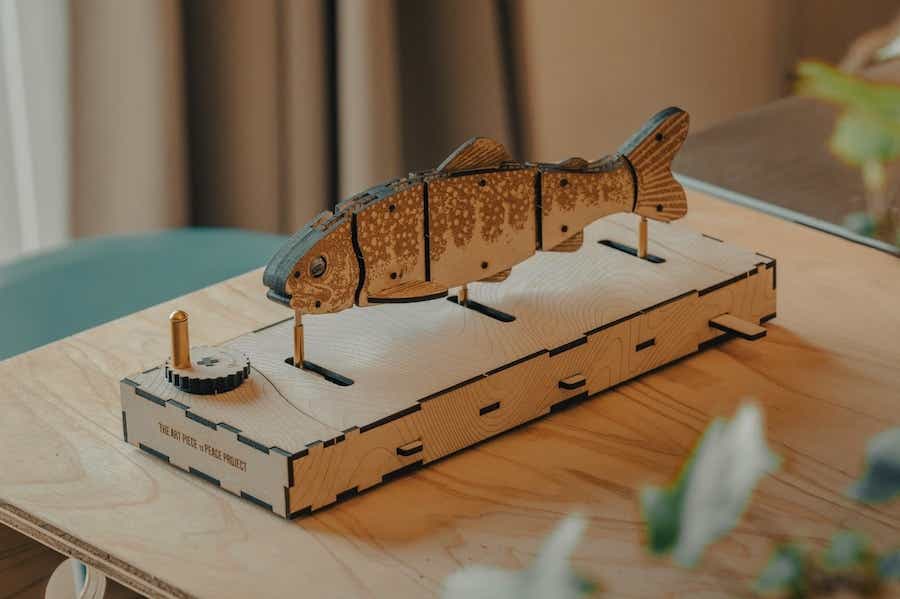 KNOCK DESIGNの「ココロメカニカ(イワナ)」