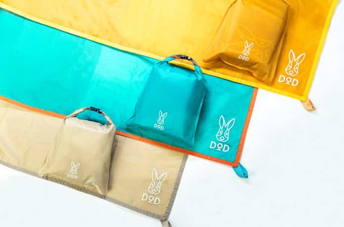 DODのウサンポレジャーシート