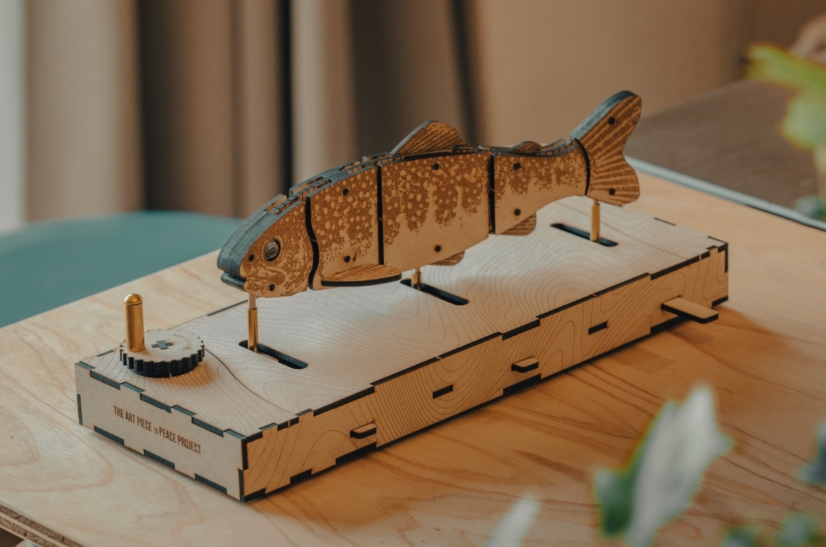 KNOCK DESIGNの「ココロメカニカ(イワナ)」