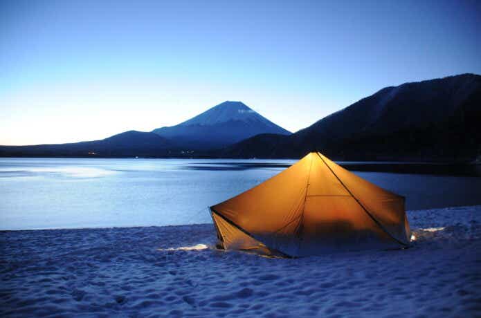 冬のソロキャンプ