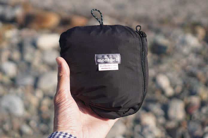 モンベル　ウインドブラストVネックジャケット