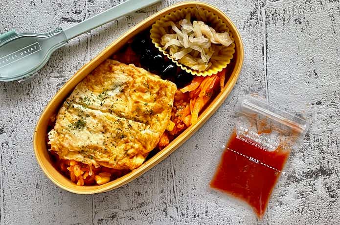 無印良品のチャック付き調味料用小分け袋の使用例