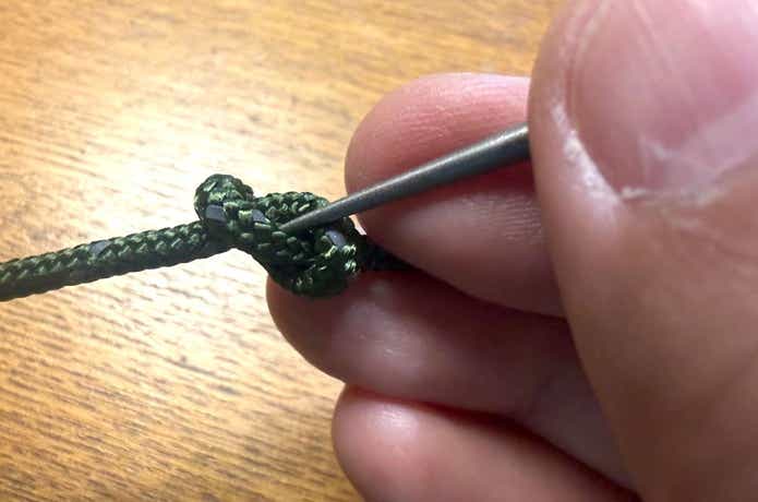 チタンマニア「つまようじ」_結び目ほどき