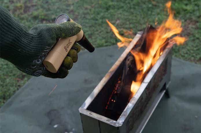 DOD トバシマクリスTで空気を送る