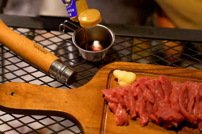 業務スーパーの馬刺し