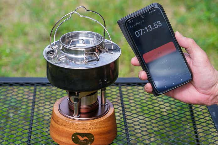 SIGOUEアルストの燃焼時間