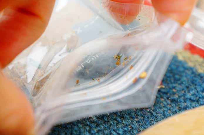 無印良品のチャック付き調味料用小分け袋の使用例