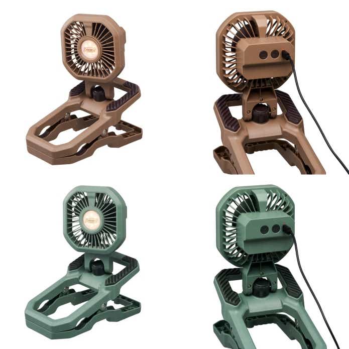 Coleman(コールマン)「アウトドアクリップライトファン」「アウトドアマルチライトファン」