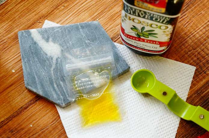 無印良品のチャック付き調味料用小分け袋の使用例