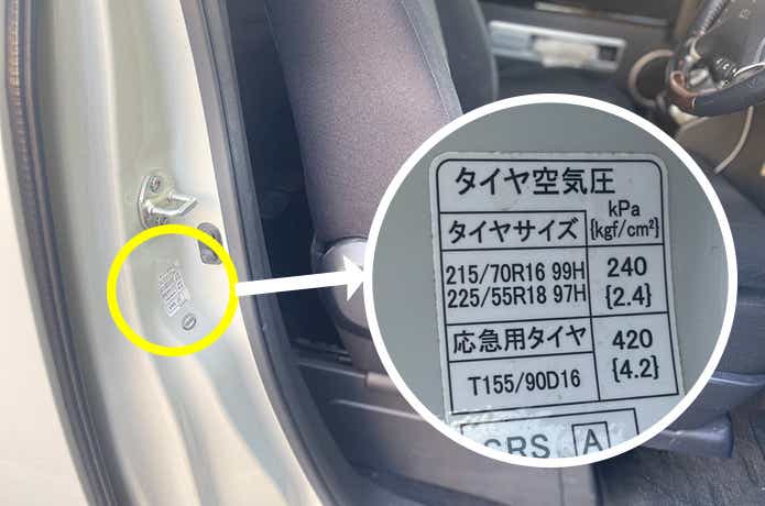 AAL「電動空気入れ」_タイヤ空気圧シール