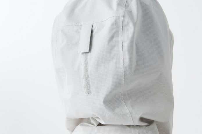 パーテックス ウェザープルーフジャケットのフード