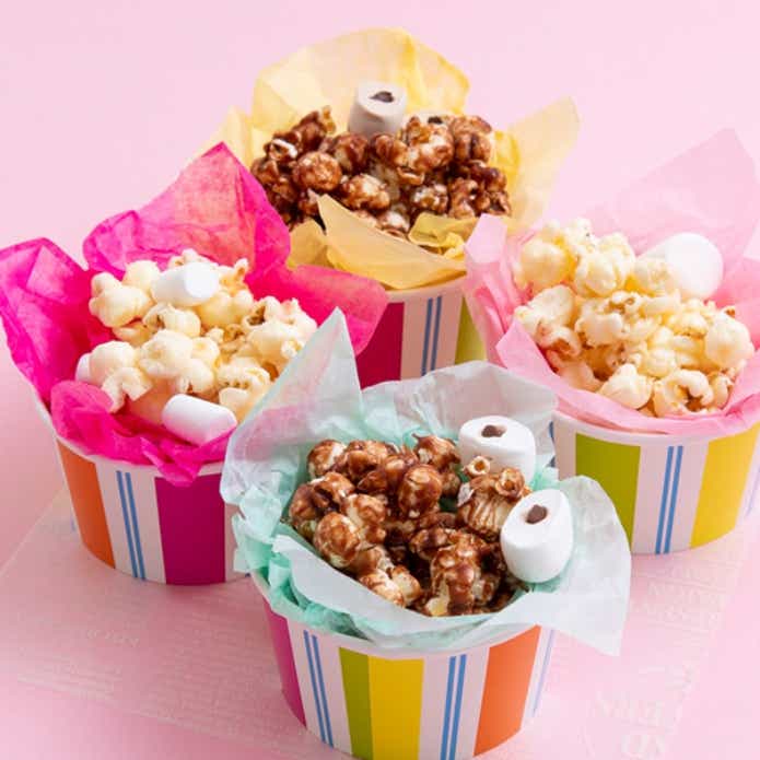 フレーバー違いで楽しむマシュマロポップコーン