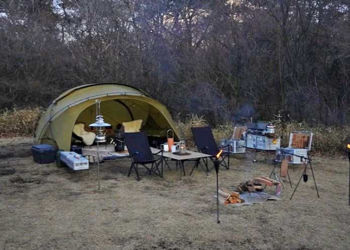 ミニマルワークスのシェルターGを使ったレイアウト